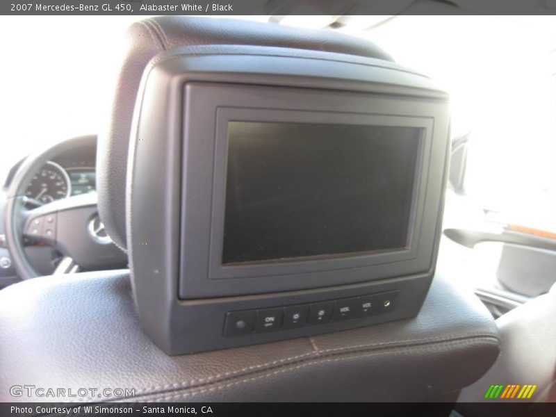 Alabaster White / Black 2007 Mercedes-Benz GL 450