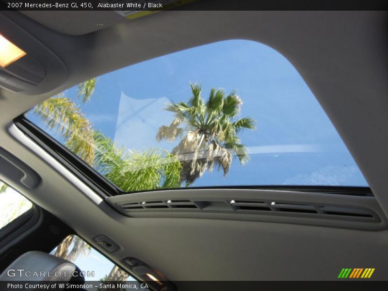 Alabaster White / Black 2007 Mercedes-Benz GL 450