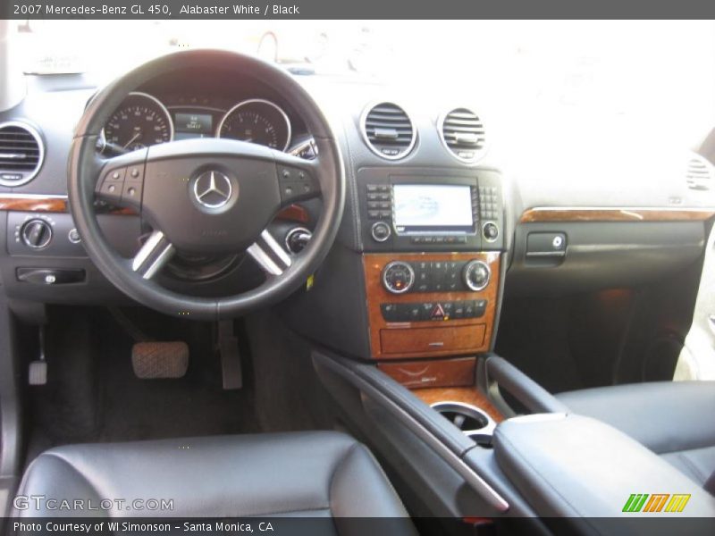 Alabaster White / Black 2007 Mercedes-Benz GL 450