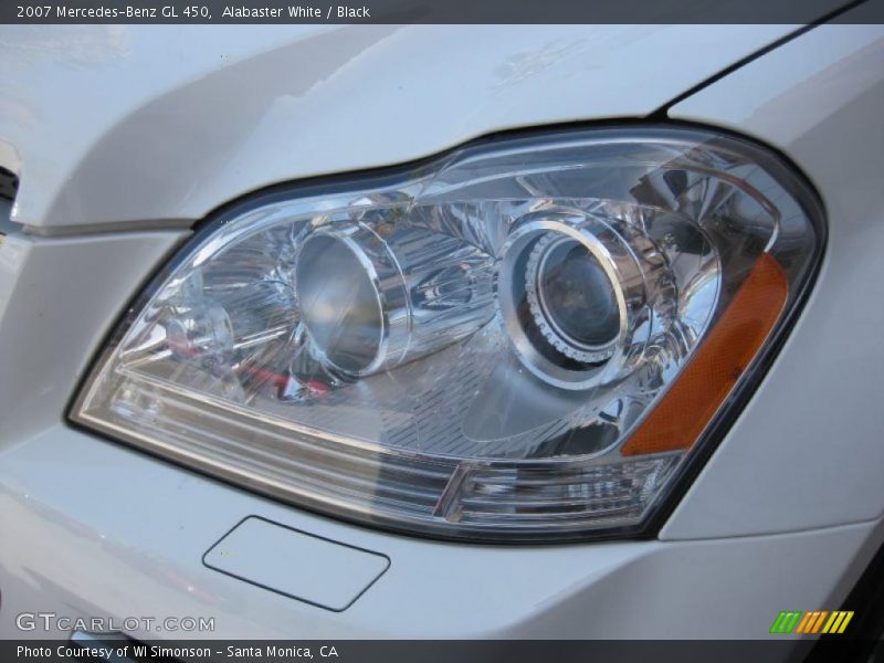 Alabaster White / Black 2007 Mercedes-Benz GL 450