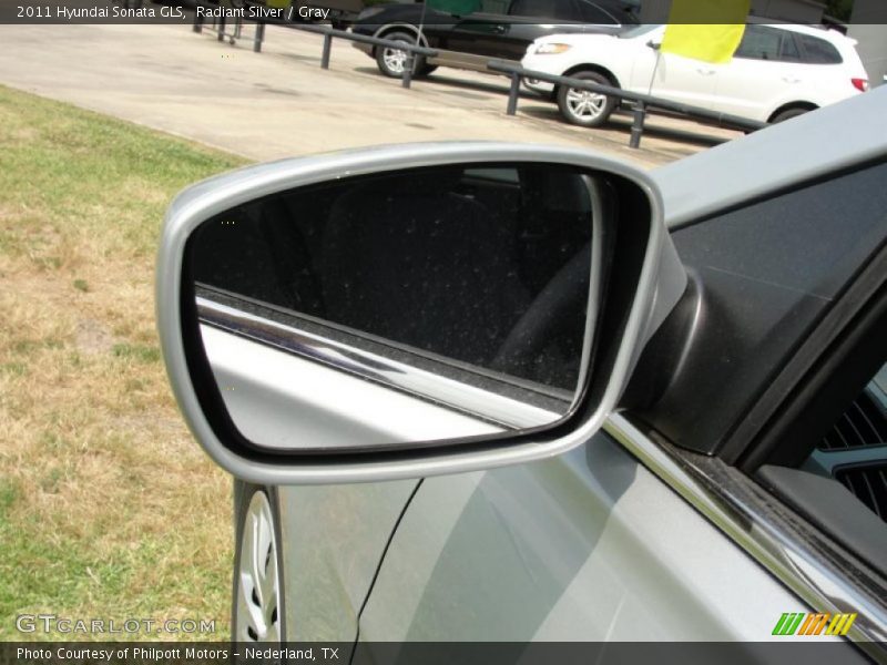 Radiant Silver / Gray 2011 Hyundai Sonata GLS