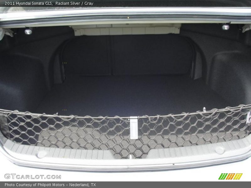 Radiant Silver / Gray 2011 Hyundai Sonata GLS
