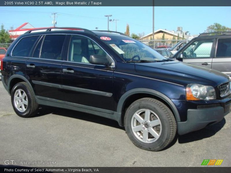 Magic Blue Metallic / Taupe 2005 Volvo XC90 2.5T AWD