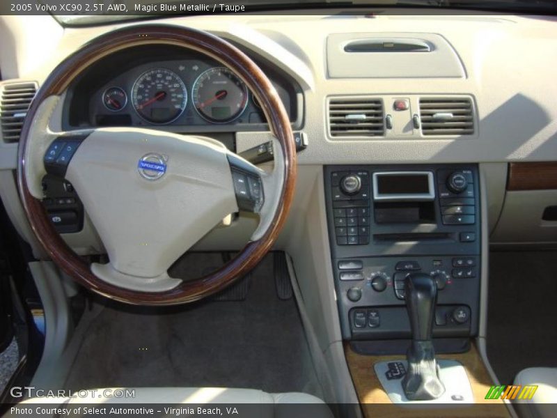 Magic Blue Metallic / Taupe 2005 Volvo XC90 2.5T AWD