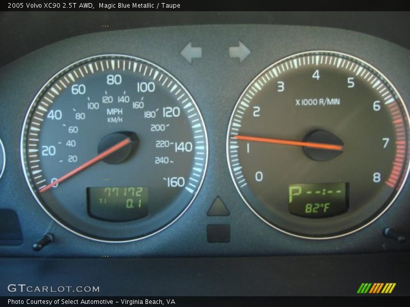 Magic Blue Metallic / Taupe 2005 Volvo XC90 2.5T AWD