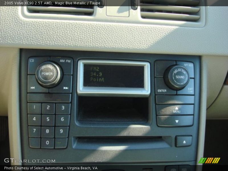 Magic Blue Metallic / Taupe 2005 Volvo XC90 2.5T AWD