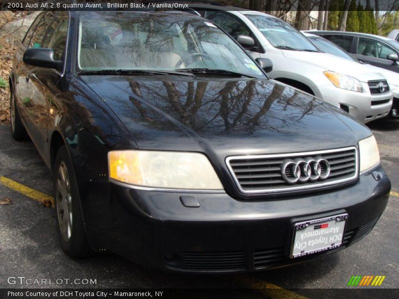 Brilliant Black / Vanilla/Onyx 2001 Audi A6 2.8 quattro Avant