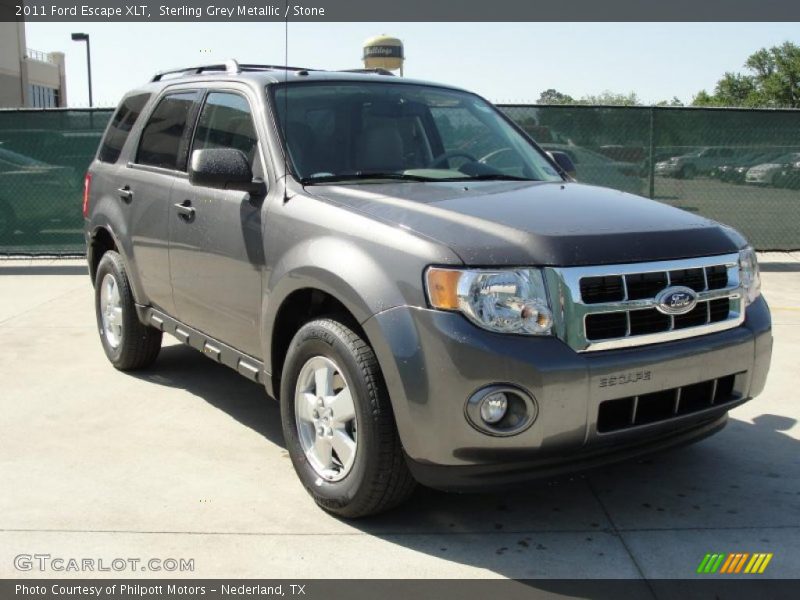 Sterling Grey Metallic / Stone 2011 Ford Escape XLT