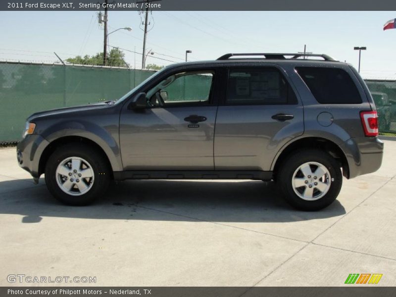 Sterling Grey Metallic / Stone 2011 Ford Escape XLT