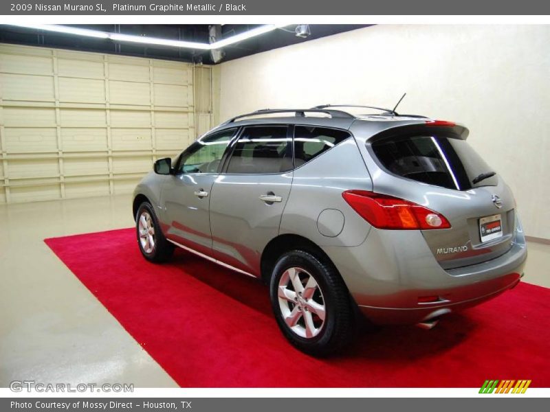 Platinum Graphite Metallic / Black 2009 Nissan Murano SL