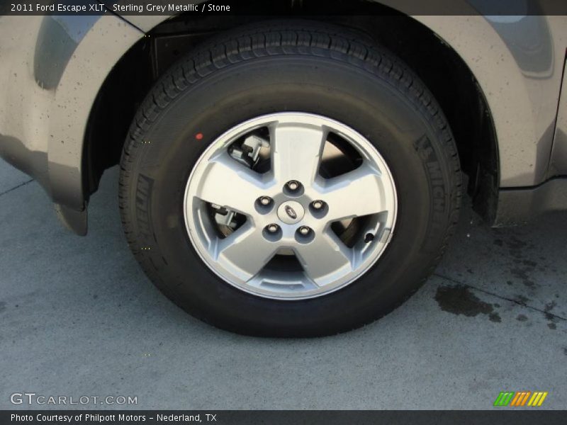 Sterling Grey Metallic / Stone 2011 Ford Escape XLT