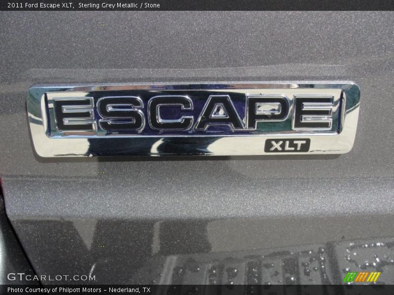 Sterling Grey Metallic / Stone 2011 Ford Escape XLT