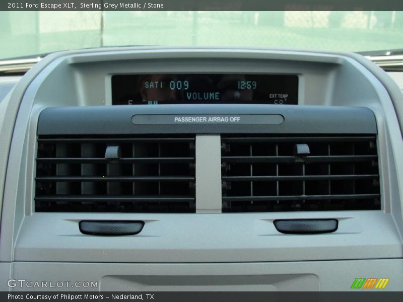 Sterling Grey Metallic / Stone 2011 Ford Escape XLT