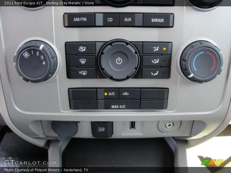 Sterling Grey Metallic / Stone 2011 Ford Escape XLT
