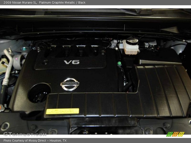 Platinum Graphite Metallic / Black 2009 Nissan Murano SL