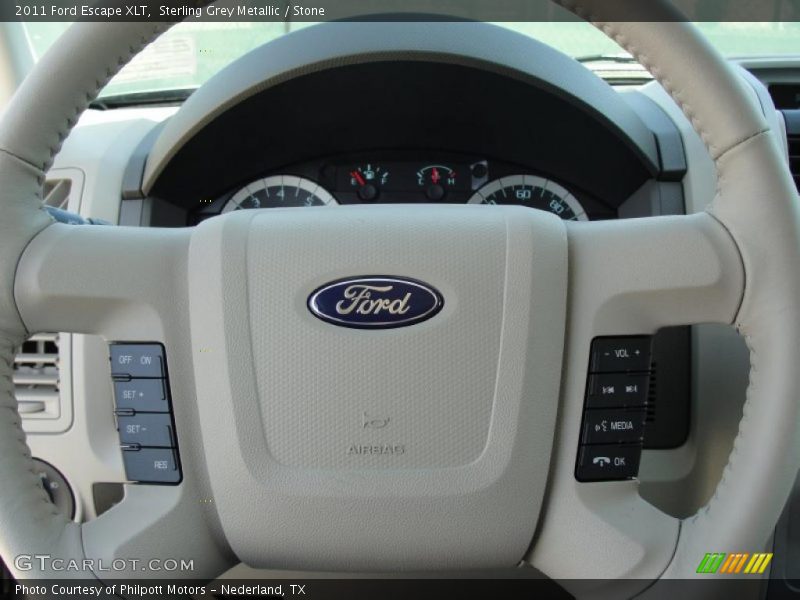 Sterling Grey Metallic / Stone 2011 Ford Escape XLT