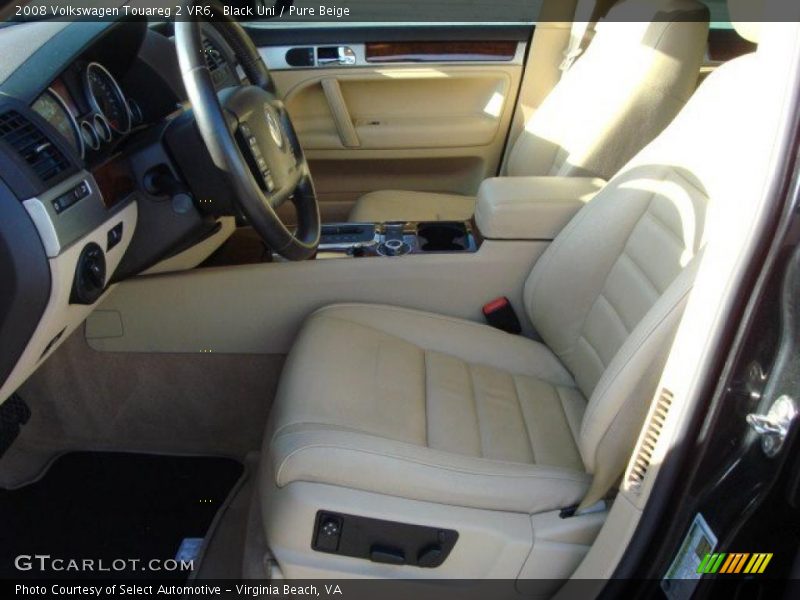  2008 Touareg 2 VR6 Pure Beige Interior