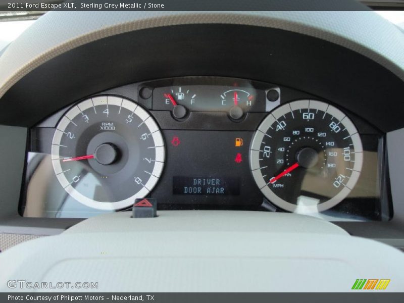 Sterling Grey Metallic / Stone 2011 Ford Escape XLT