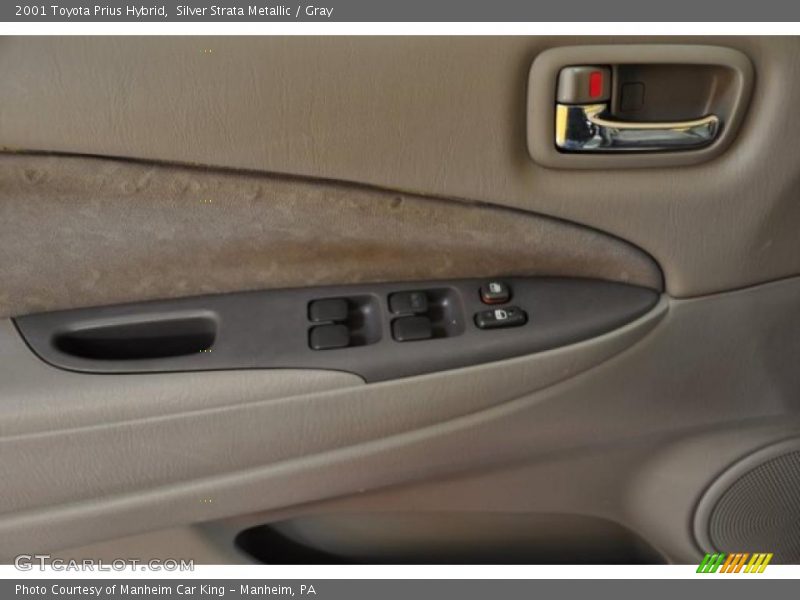 Silver Strata Metallic / Gray 2001 Toyota Prius Hybrid