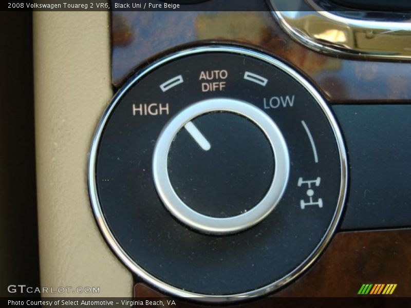 Controls of 2008 Touareg 2 VR6
