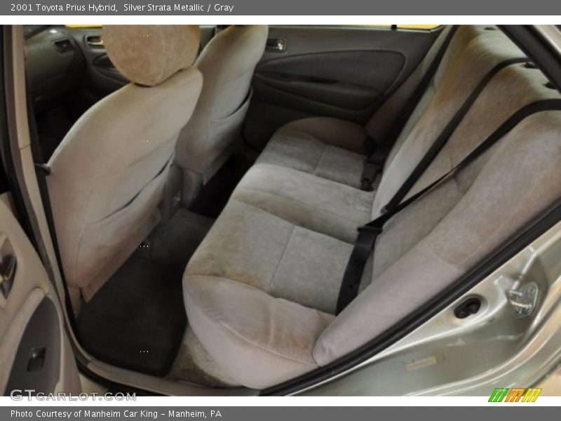 Silver Strata Metallic / Gray 2001 Toyota Prius Hybrid
