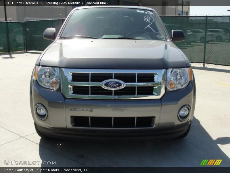 Sterling Grey Metallic / Charcoal Black 2011 Ford Escape XLT