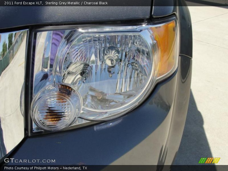 Sterling Grey Metallic / Charcoal Black 2011 Ford Escape XLT