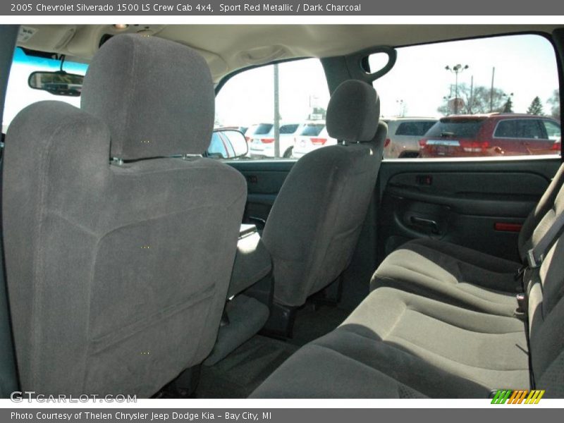 Sport Red Metallic / Dark Charcoal 2005 Chevrolet Silverado 1500 LS Crew Cab 4x4