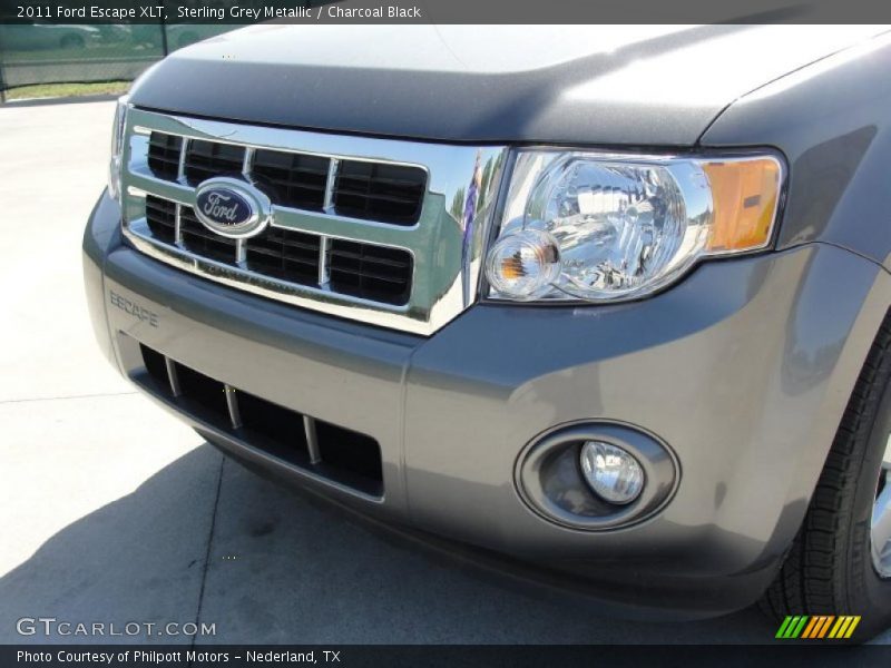 Sterling Grey Metallic / Charcoal Black 2011 Ford Escape XLT