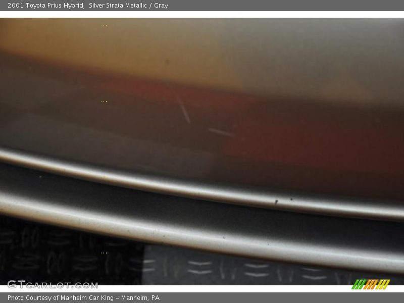 Silver Strata Metallic / Gray 2001 Toyota Prius Hybrid