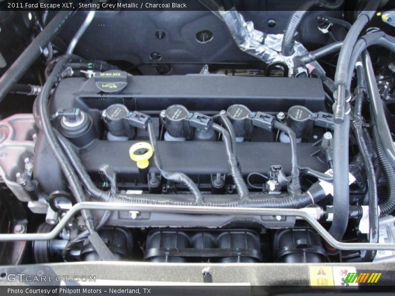 Sterling Grey Metallic / Charcoal Black 2011 Ford Escape XLT