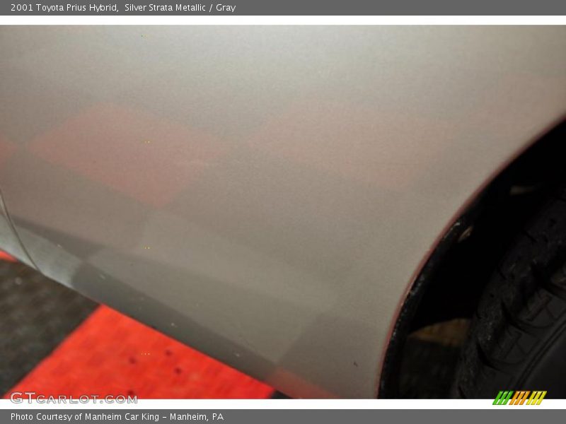 Silver Strata Metallic / Gray 2001 Toyota Prius Hybrid