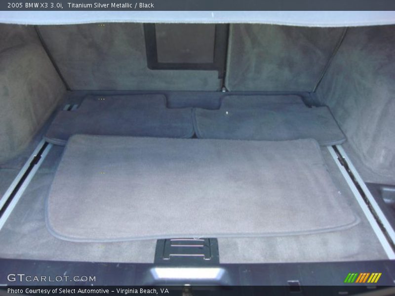 Titanium Silver Metallic / Black 2005 BMW X3 3.0i