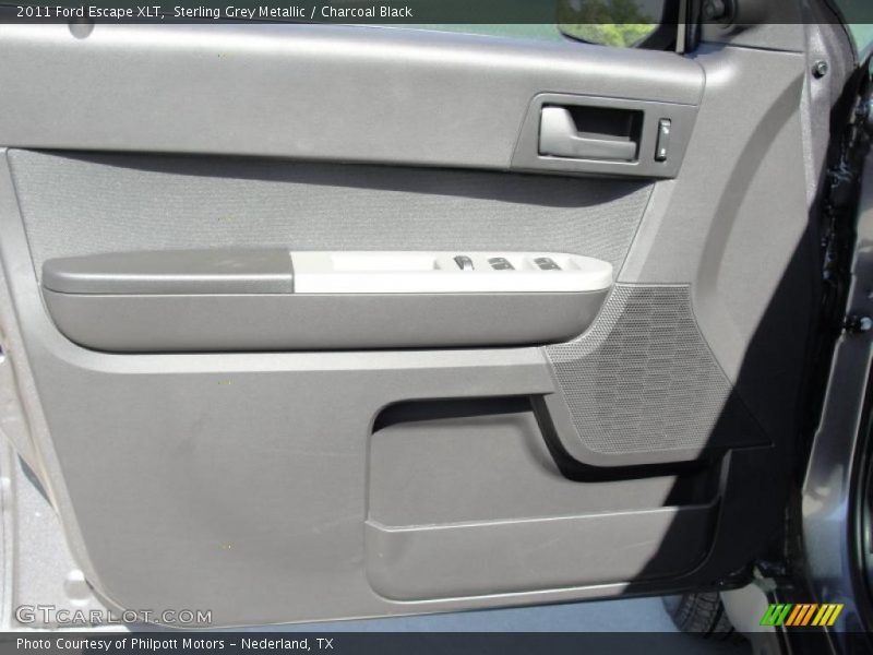 Sterling Grey Metallic / Charcoal Black 2011 Ford Escape XLT