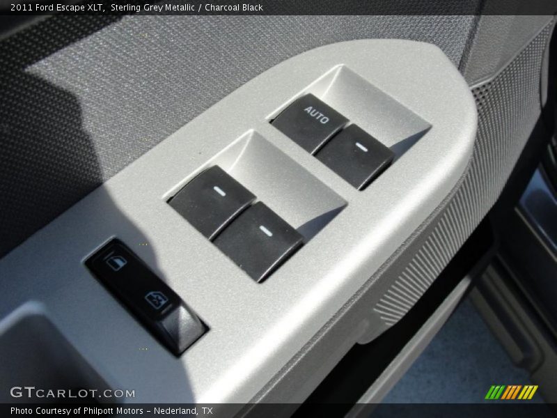 Sterling Grey Metallic / Charcoal Black 2011 Ford Escape XLT