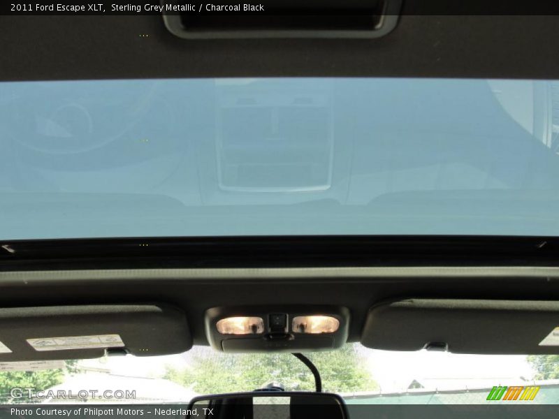 Sterling Grey Metallic / Charcoal Black 2011 Ford Escape XLT