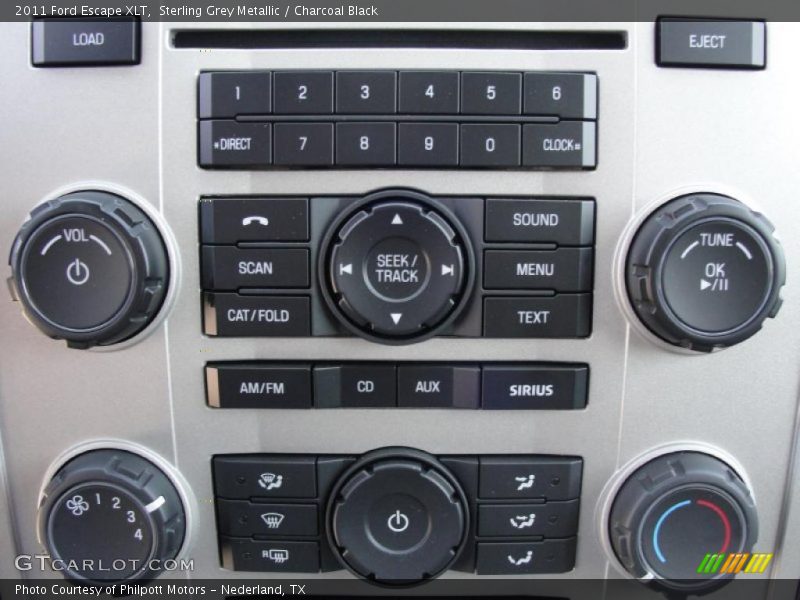 Sterling Grey Metallic / Charcoal Black 2011 Ford Escape XLT
