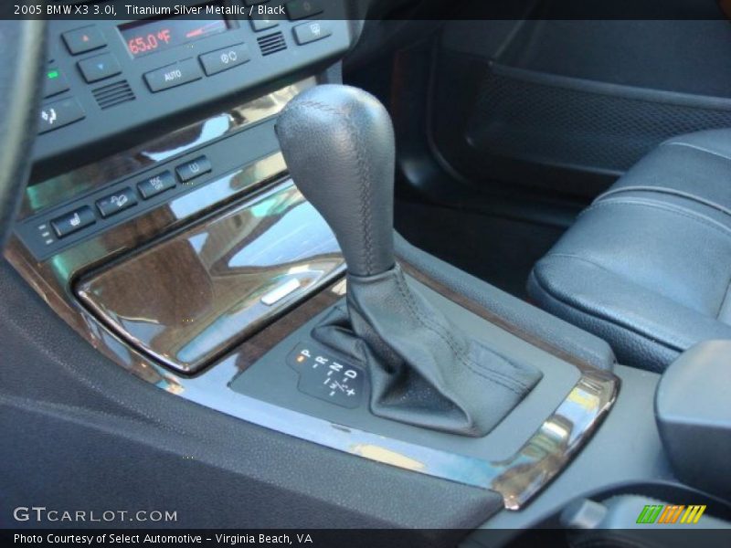 Titanium Silver Metallic / Black 2005 BMW X3 3.0i