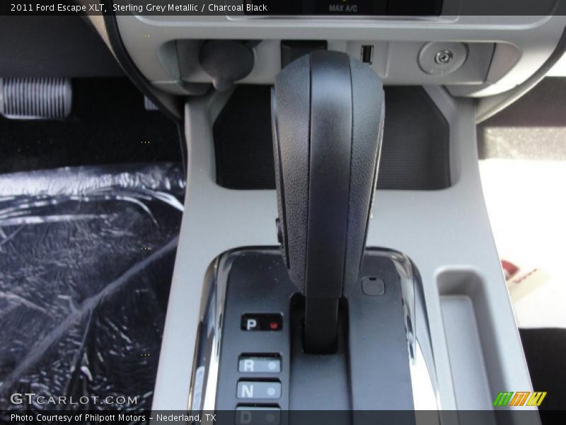 Sterling Grey Metallic / Charcoal Black 2011 Ford Escape XLT