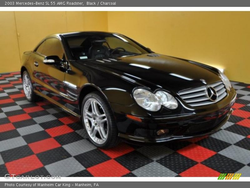 Front 3/4 View of 2003 SL 55 AMG Roadster