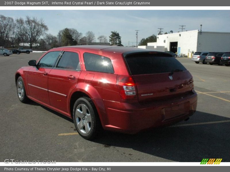 Inferno Red Crystal Pearl / Dark Slate Gray/Light Graystone 2007 Dodge Magnum SXT