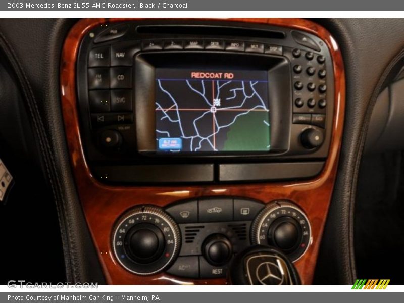 Navigation of 2003 SL 55 AMG Roadster