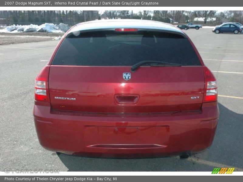 Inferno Red Crystal Pearl / Dark Slate Gray/Light Graystone 2007 Dodge Magnum SXT