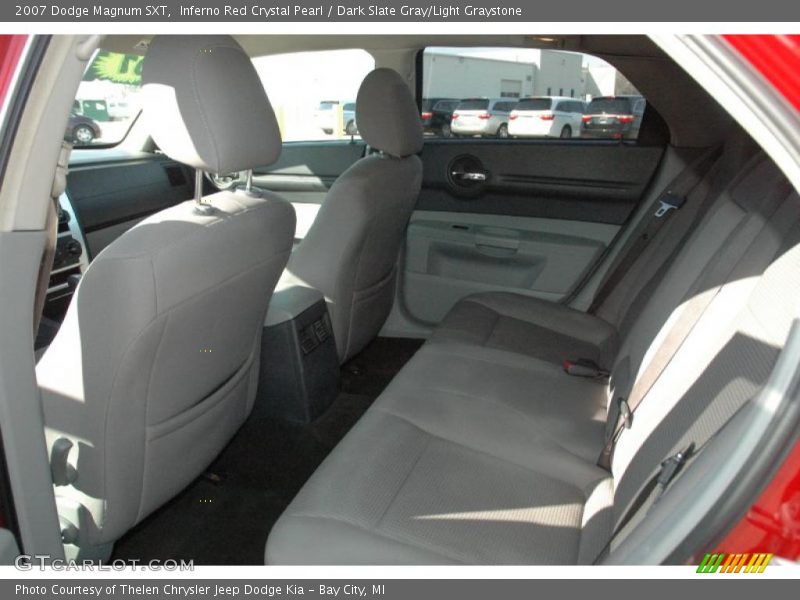 Inferno Red Crystal Pearl / Dark Slate Gray/Light Graystone 2007 Dodge Magnum SXT