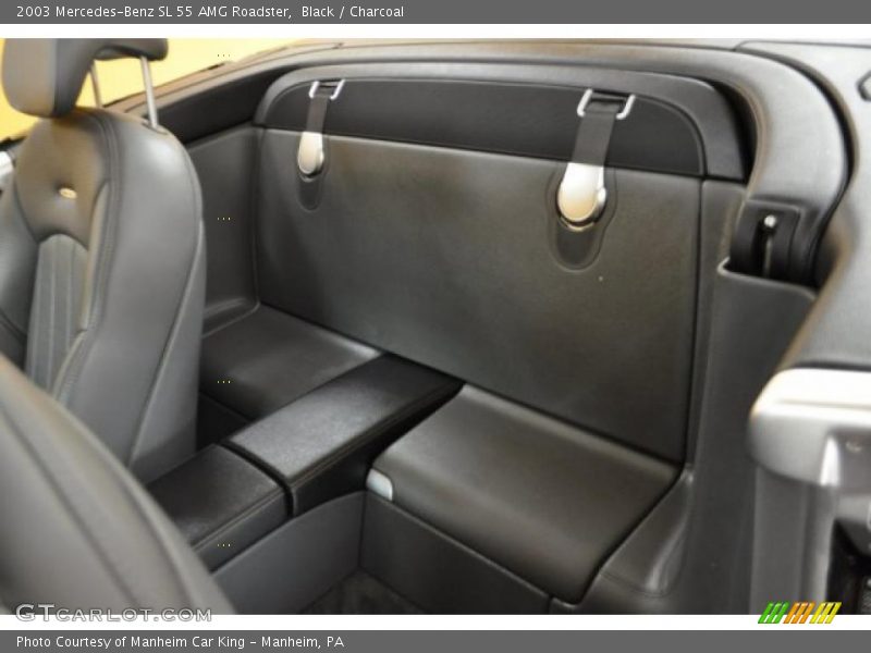  2003 SL 55 AMG Roadster Charcoal Interior