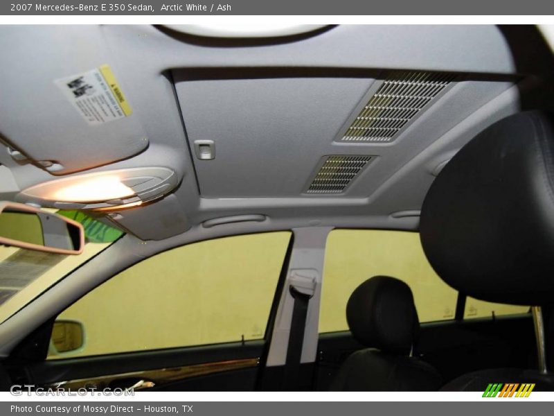 Arctic White / Ash 2007 Mercedes-Benz E 350 Sedan