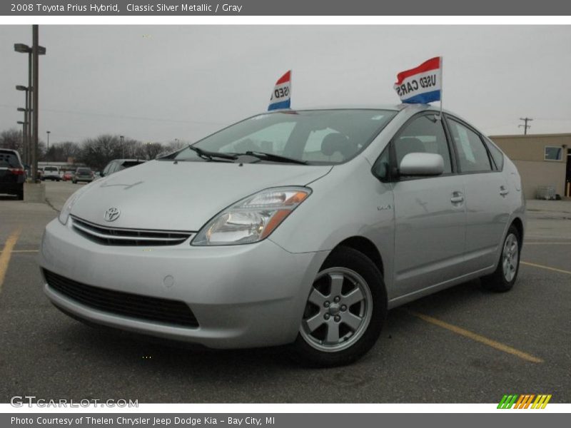 Classic Silver Metallic / Gray 2008 Toyota Prius Hybrid