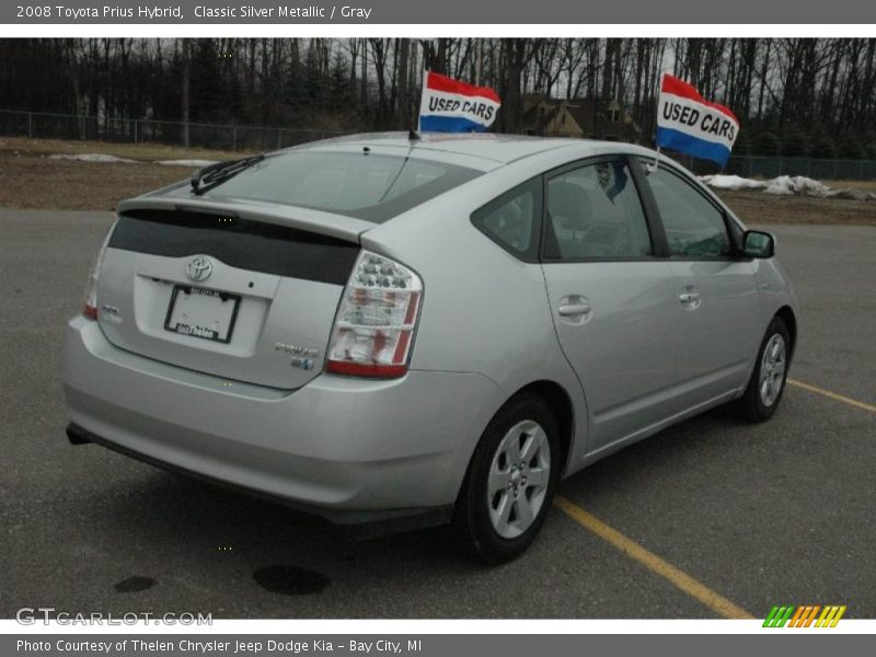 Classic Silver Metallic / Gray 2008 Toyota Prius Hybrid