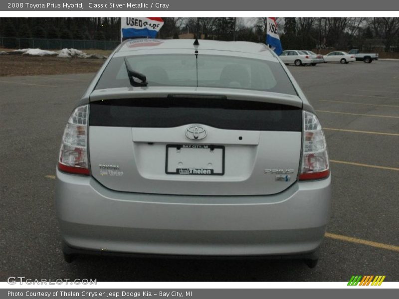 Classic Silver Metallic / Gray 2008 Toyota Prius Hybrid
