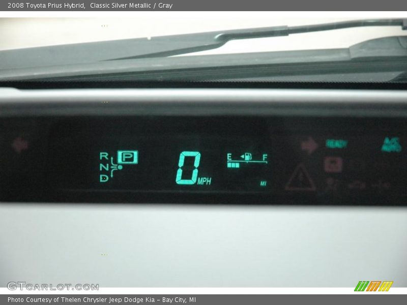 Classic Silver Metallic / Gray 2008 Toyota Prius Hybrid
